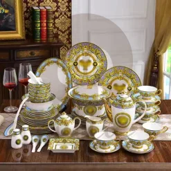 Modern Luxury Family Dinner Set - Chic Design