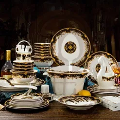 Signature Luxury Family Dinner Set - Professional Edition